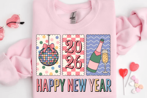 Christian New Years PNG Happy New Year T-Shirt Designs