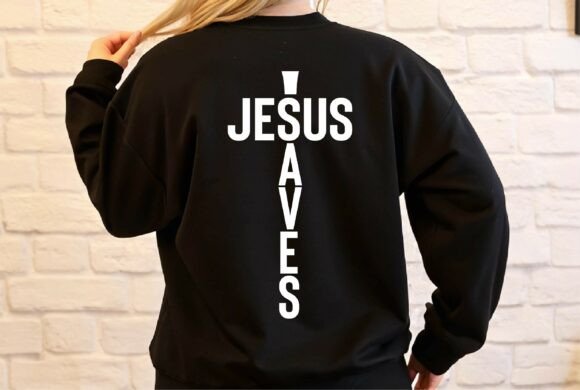 Christian T-shirt Design, Jesus Saves