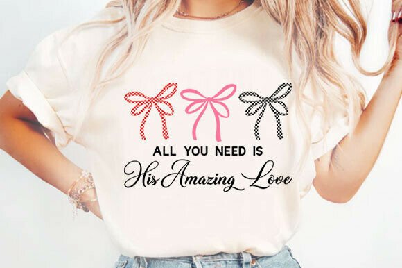 Christian Valentine’s Design SVG: T-Shirt Designs