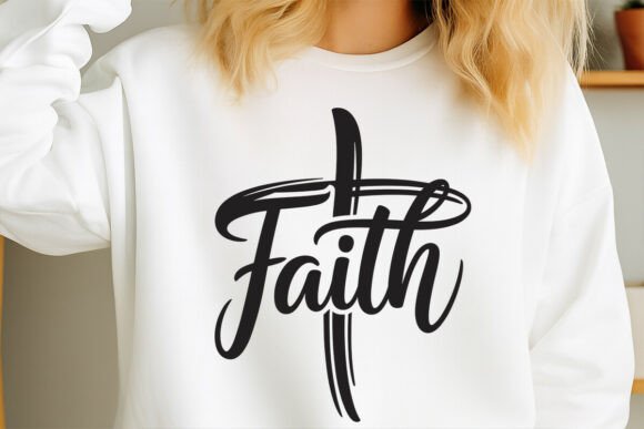 Faith Cross SVG: Christian T-Shirt Designs