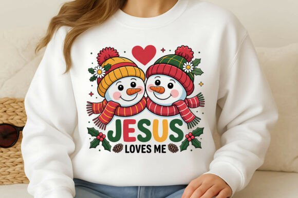 Jesus Loves Me Png, Christmas PNG Freebies
