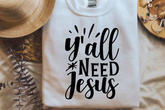 Y All Need Jesus SVG PNG, Christmas PNG